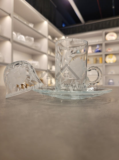 طقم شاي و قهوة 18 قطعة - SOUQ ALAWANI 