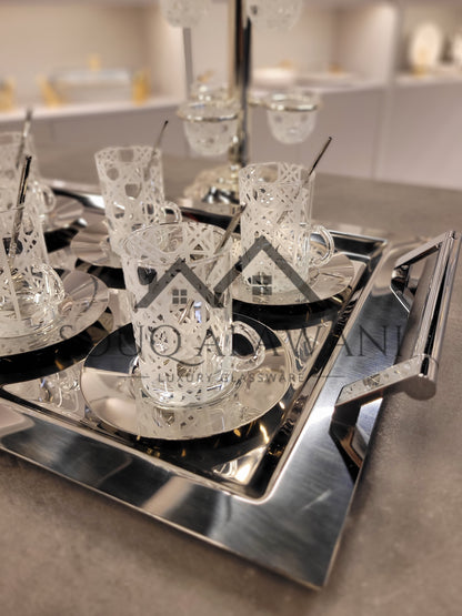 طقم ضيافة 26 قطعة - SOUQ ALAWANI 