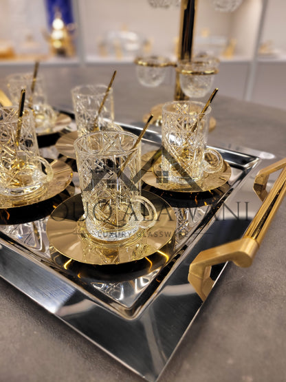 طقم ضيافة 26 قطعة - SOUQ ALAWANI 