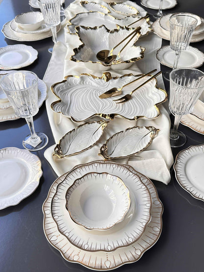 طقم سفرة 6 أشخاص -42- قطعة - SOUQ ALAWANI 