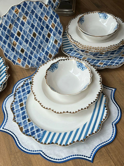 طقم سفرة 24 قطعة / 6 أشخاص - SOUQ ALAWANI 