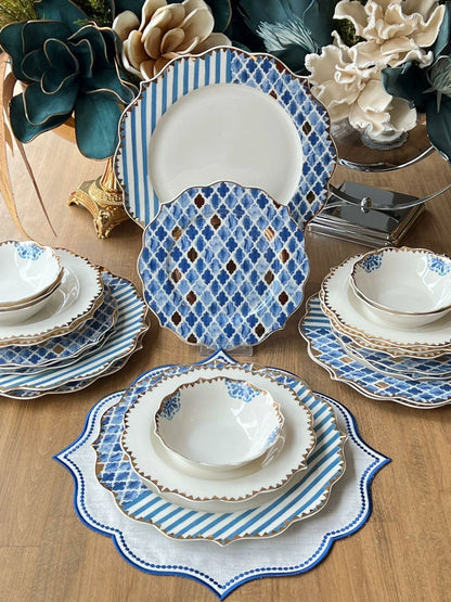 طقم سفرة 24 قطعة / 6 أشخاص - SOUQ ALAWANI 