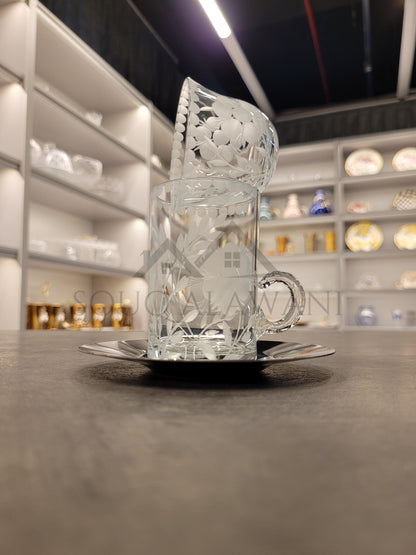 طقم شاي و قهوة 18 قطعة - SOUQ ALAWANI 