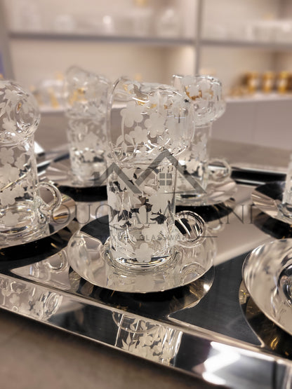 Rose Series / طقم ضيافة 19 قطعة - SOUQ ALAWANI 