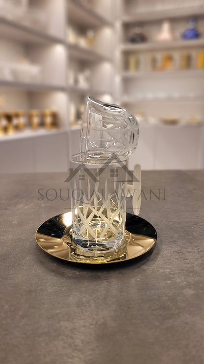 طقم شاي و قهوة / 18 قطعة - SOUQ ALAWANI 