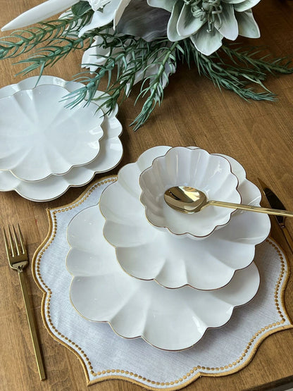 طقم سفرة 24 قطعة / 6 أشخاص - SOUQ ALAWANI 