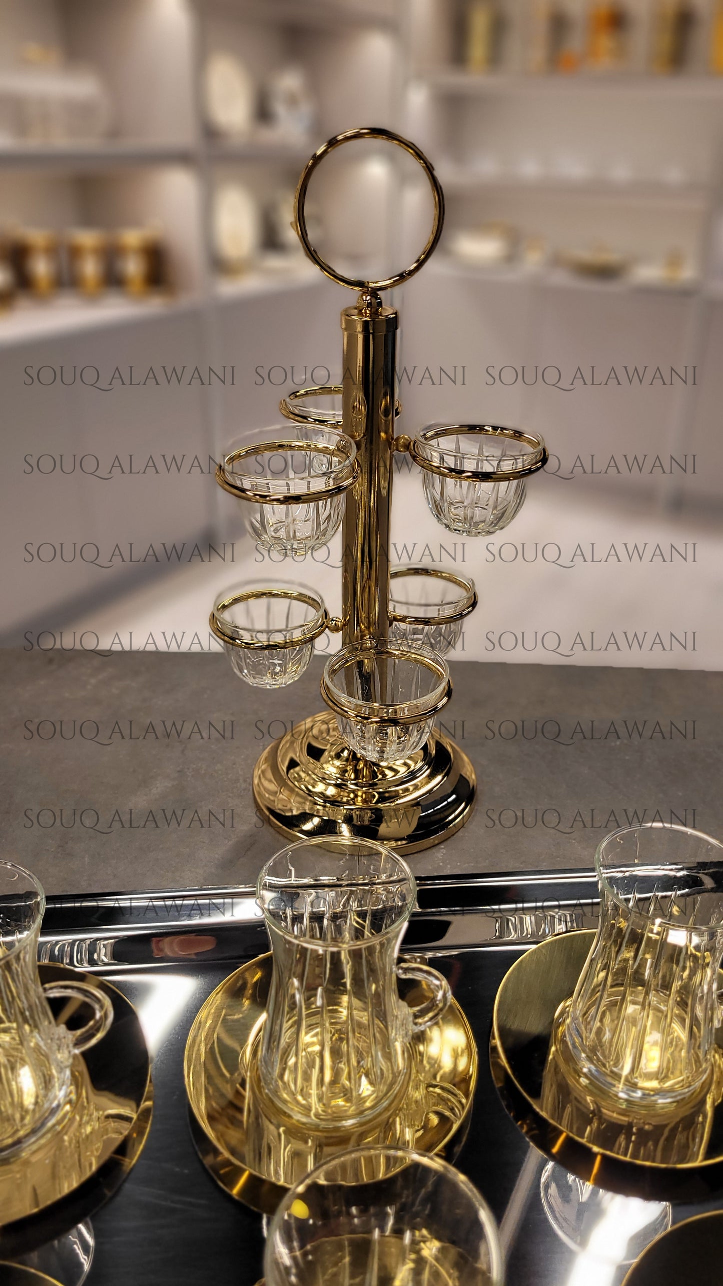 طقم ضيافة . 20 قطعة - SOUQ ALAWANI 