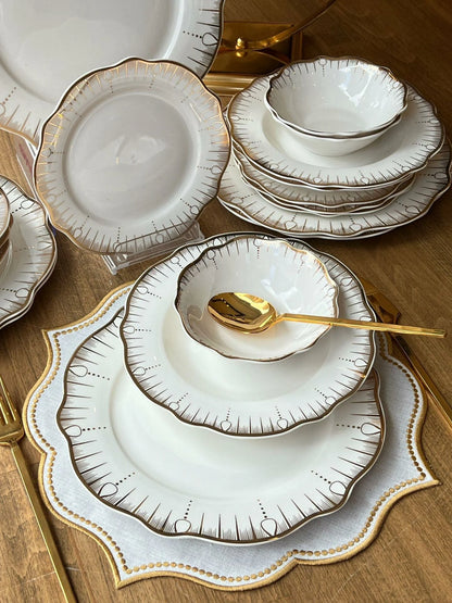 طقم سفرة 24 قطعة / 6 أشخاص - SOUQ ALAWANI 