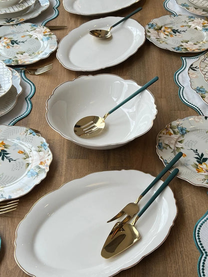 طقم سفرة 6 أشخاص -155- قطعة - SOUQ ALAWANI 