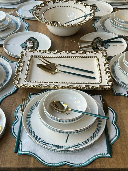 طقم سفرة 12 شخص -154- قطعة - SOUQ ALAWANI 