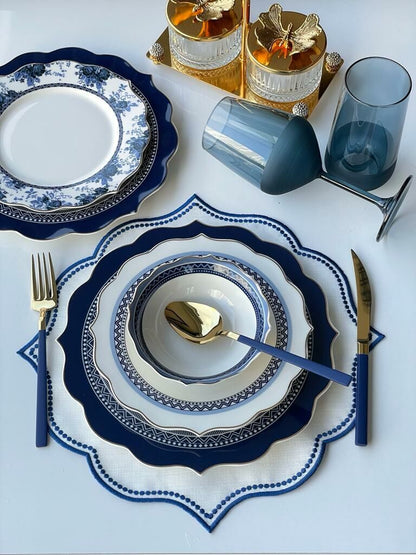 طقم سفرة 24 قطعة / 6 أشخاص - SOUQ ALAWANI 