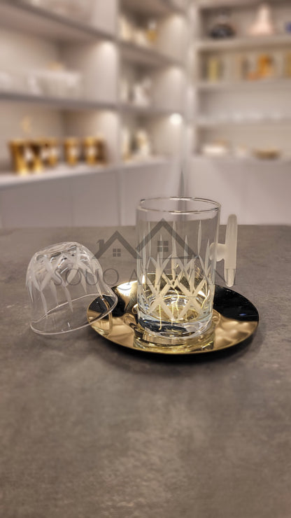 طقم شاي و قهوة / 18 قطعة - SOUQ ALAWANI 