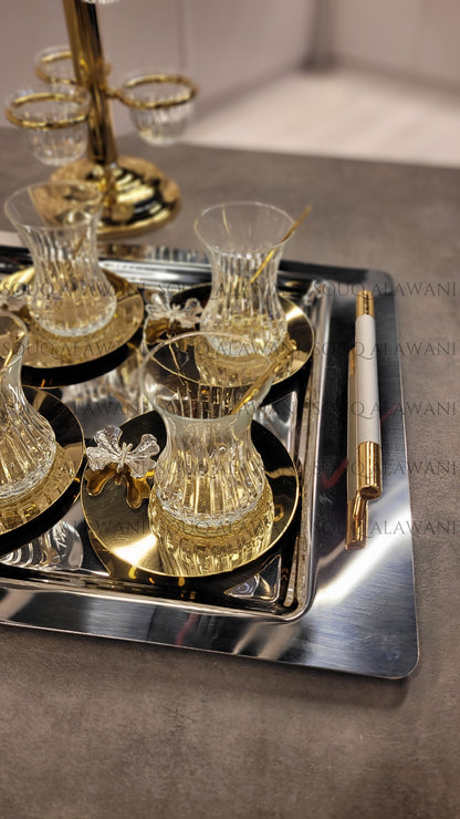 طقم ضيافة 26 قطعة - SOUQ ALAWANI 