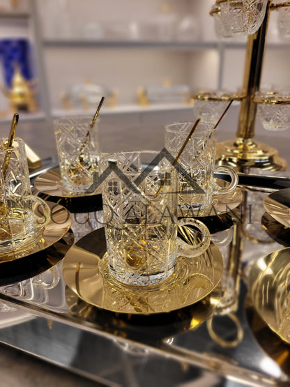 طقم ضيافة 26 قطعة - SOUQ ALAWANI 