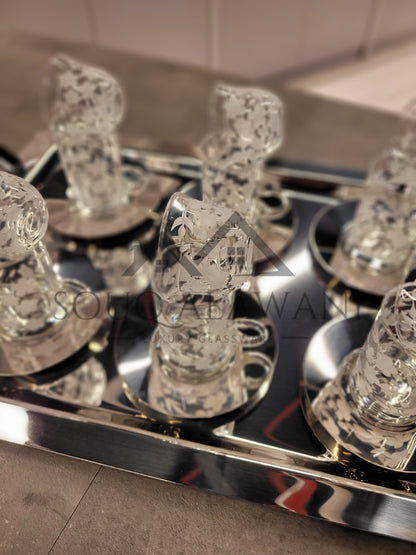 Rose Series / طقم ضيافة 19 قطعة - SOUQ ALAWANI 