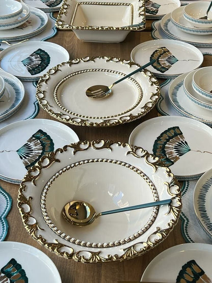 طقم سفرة 12 شخص -154- قطعة - SOUQ ALAWANI 