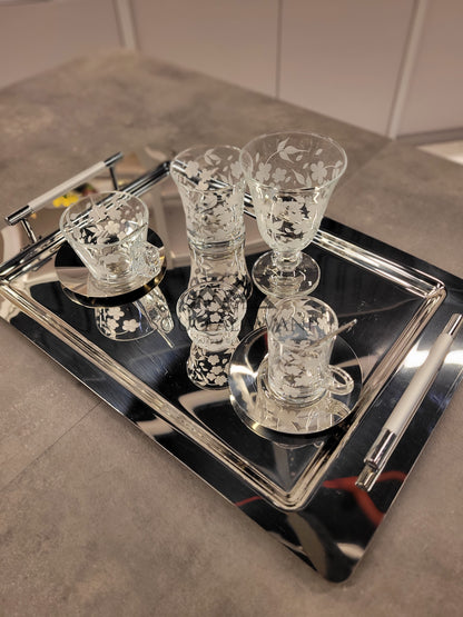 Rose Series / طقم ضيافة 55 قطعة - SOUQ ALAWANI 