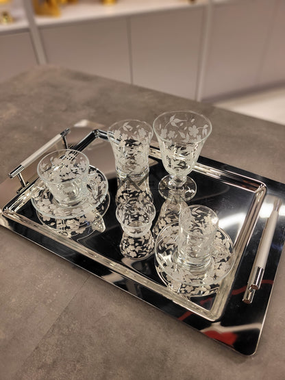 Rose Series / طقم ضيافة 43 قطعة - SOUQ ALAWANI 