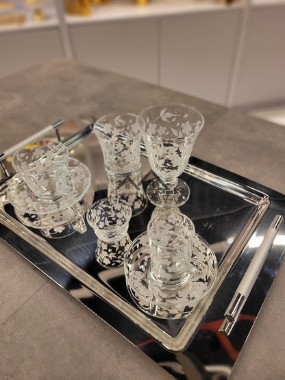 Rose Series / طقم ضيافة 43 قطعة - SOUQ ALAWANI 