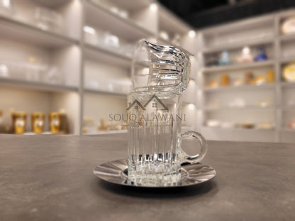 طقم شاي و قهوة 18 قطعة - SOUQ ALAWANI 