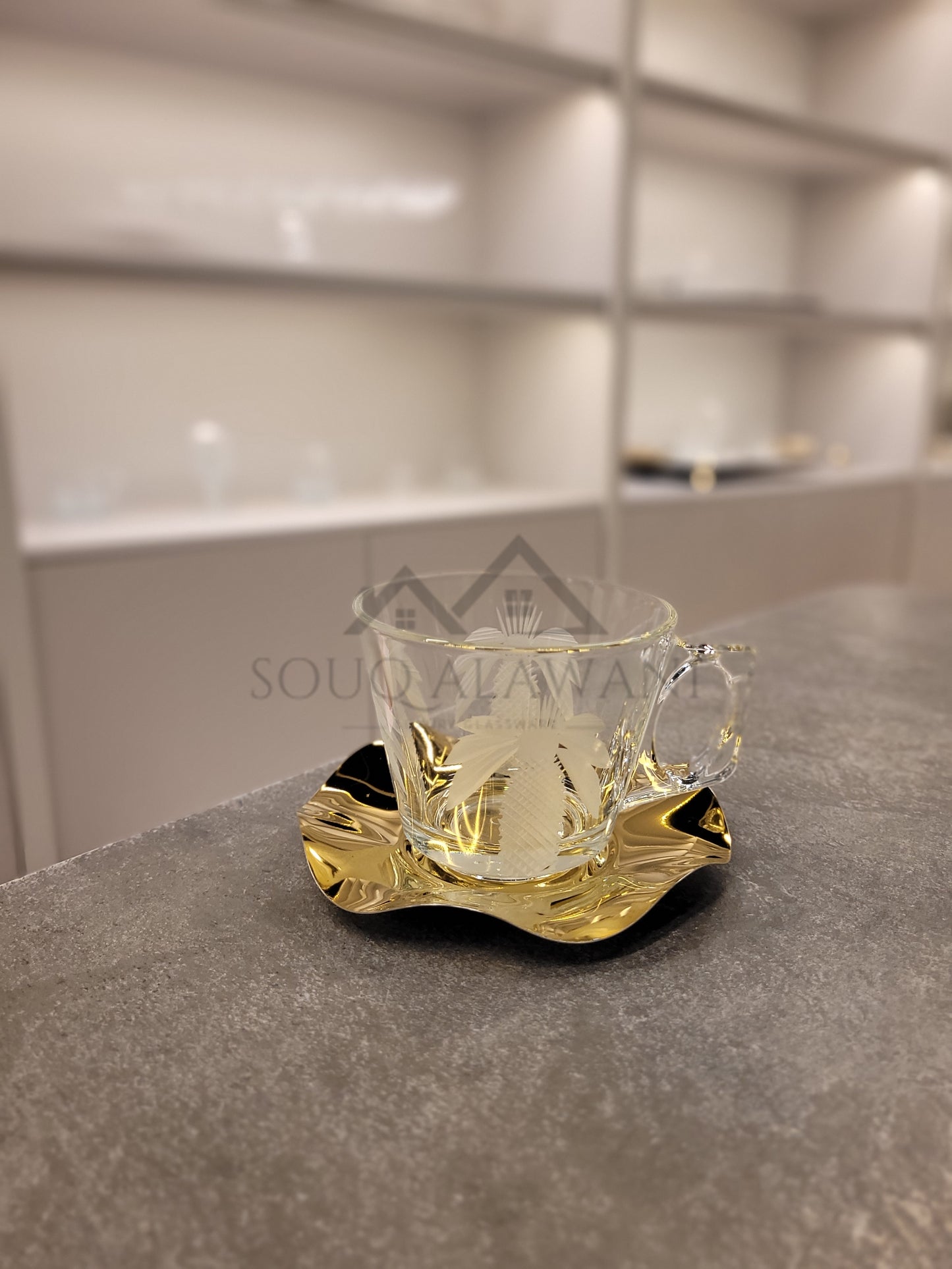 طقم أكواب نسكافيه 12 قطعة / النخلة