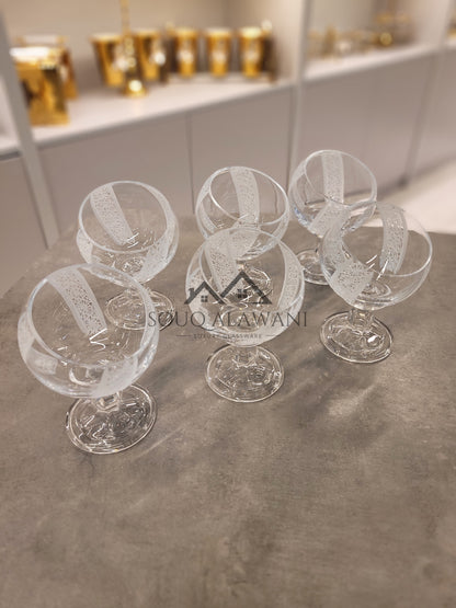 طقم كاسات حلى 6 قطع - SOUQ ALAWANI 