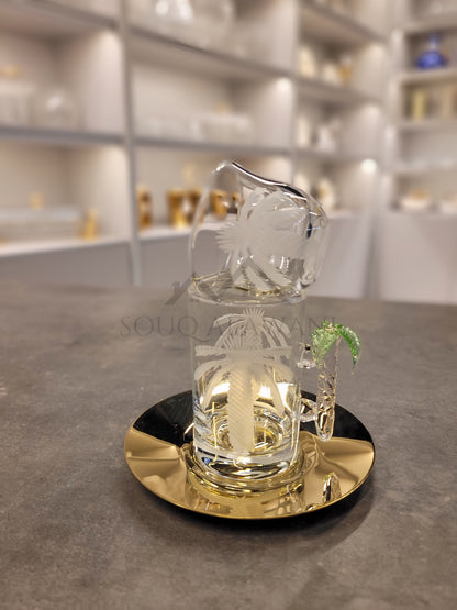 طقم شاي و قهوة 18 قطعة - SOUQ ALAWANI 