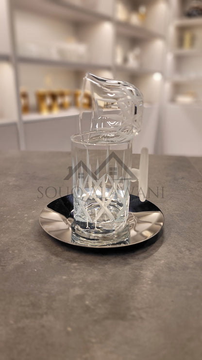 طقم شاي و قهوة / 18 قطعة - SOUQ ALAWANI 