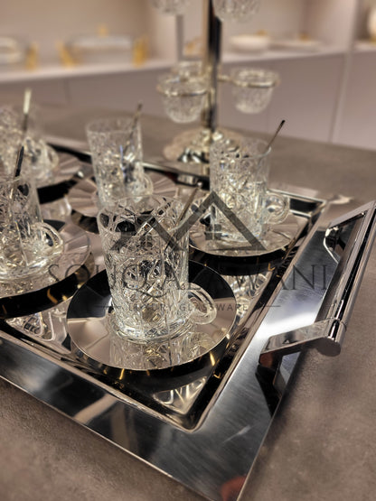 طقم ضيافة 26 قطعة - SOUQ ALAWANI 