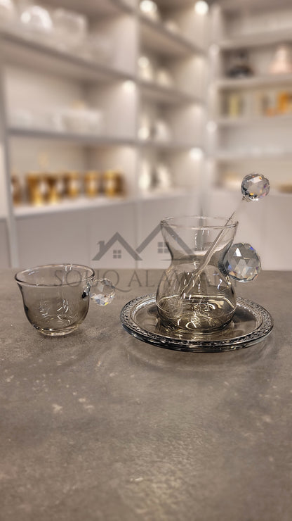 طقم شاي و قهوة-24-قطعة - SOUQ ALAWANI 