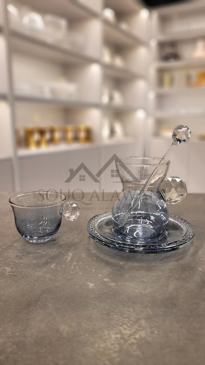 طقم شاي و قهوة-24-قطعة - SOUQ ALAWANI 