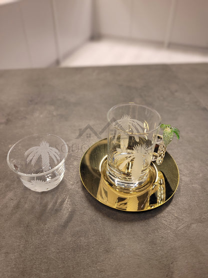 طقم شاي و قهوة 18 قطعة - SOUQ ALAWANI 