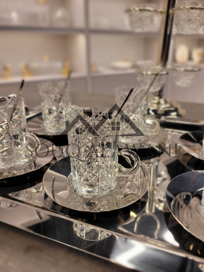 طقم ضيافة 26 قطعة - SOUQ ALAWANI 