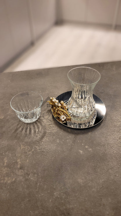 طقم شاي و قهوة 18 قطعة - SOUQ ALAWANI 