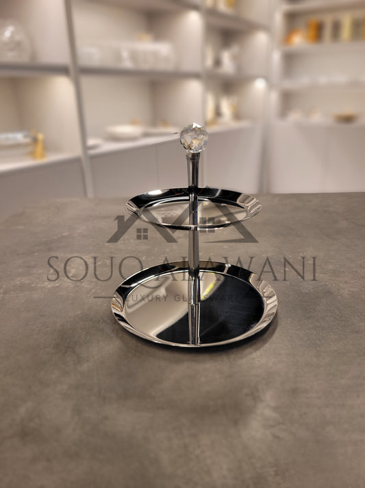 ستاند حلى لون فضي - SOUQ ALAWANI 