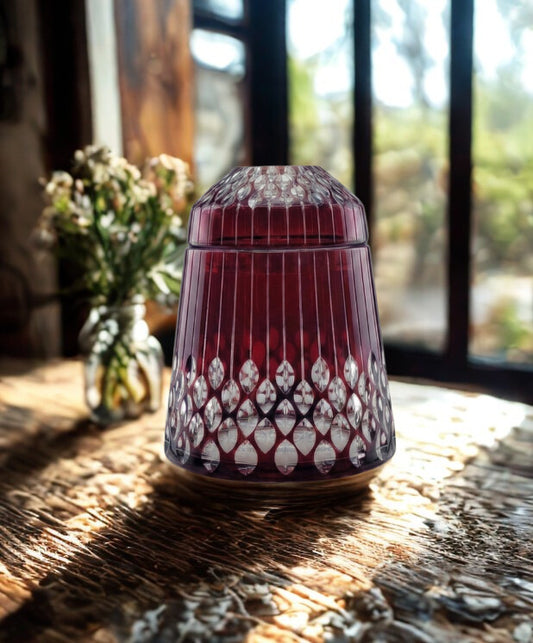 علبة مناديل زجاجية فاخرة - SOUQ ALAWANI 