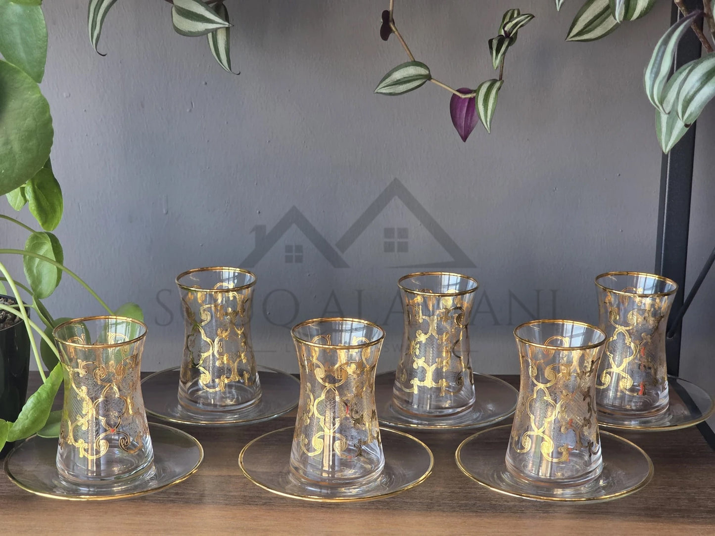 طقم شاي 12 قطعة - SOUQ ALAWANI 