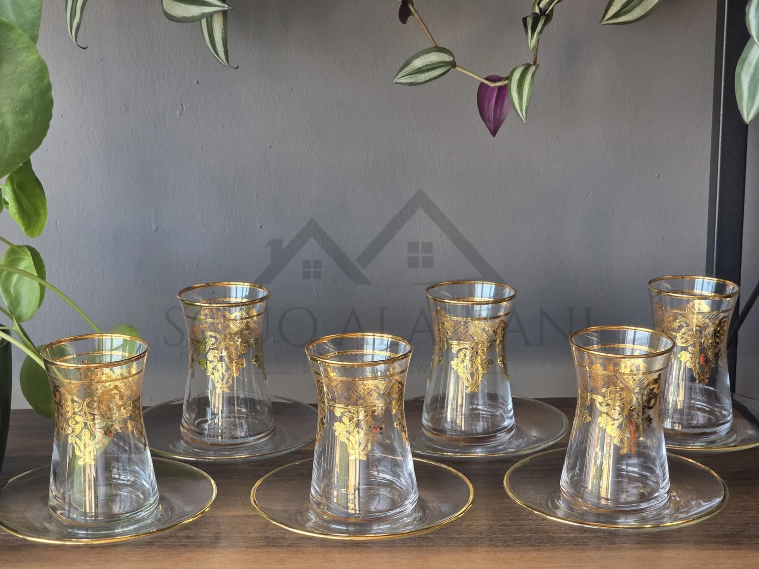 طقم شاي 12 قطعة - SOUQ ALAWANI 