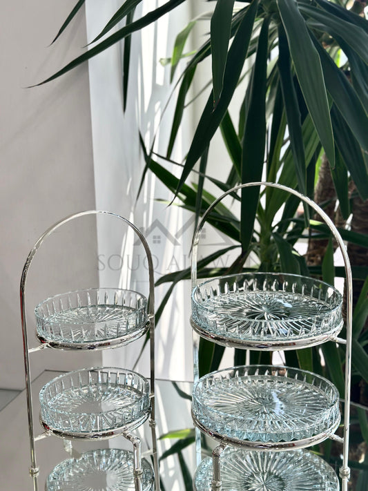 طقم ستاند تقديم 2 قطعة - SOUQ ALAWANI 