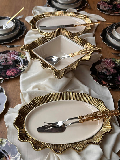 طقم سفرة 6 أشخاص -74- قطعة - SOUQ ALAWANI 