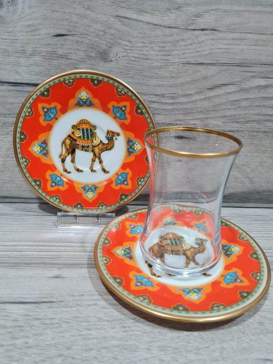 طقم بيالات شاي 12 قطعة - SOUQ ALAWANI 