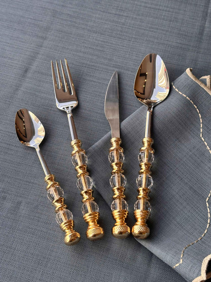 طقم ملاعق 24 قطعة - SOUQ ALAWANI 