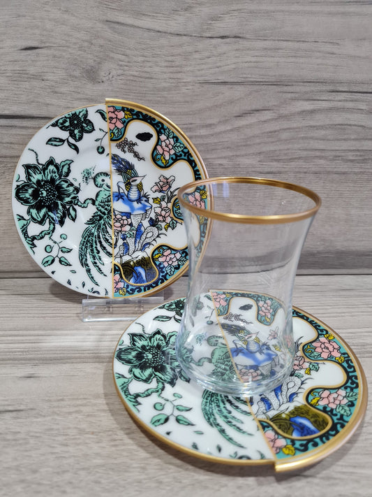 طقم بيالات شاي 12 قطعة - SOUQ ALAWANI 