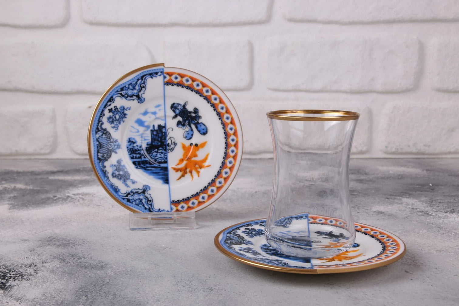 طقم بيالات شاي 12 قطعة - SOUQ ALAWANI 