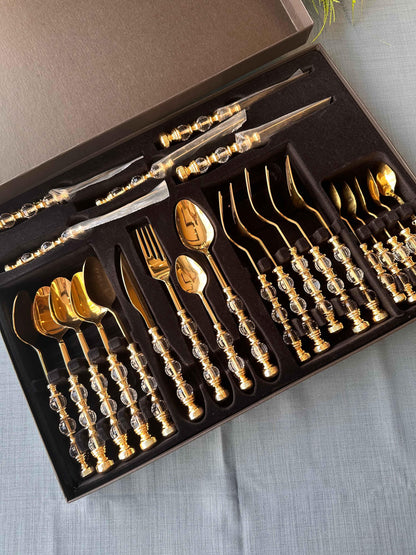 طقم ملاعق 24 قطعة - SOUQ ALAWANI 