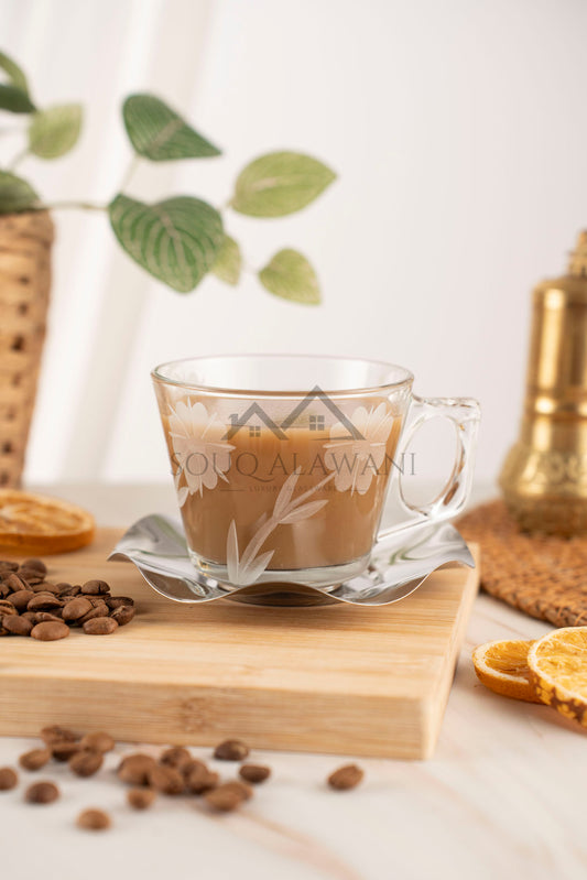 طقم أكواب نسكافيه 12 قطعة - SOUQ ALAWANI 