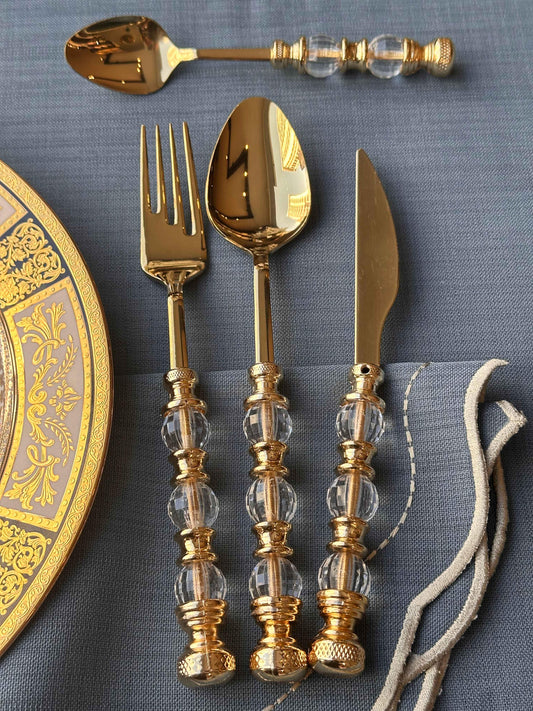 طقم ملاعق 24 قطعة - SOUQ ALAWANI 