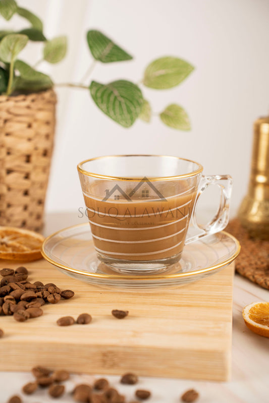 طقم أكواب نسكافيه 12 قطعة - SOUQ ALAWANI 