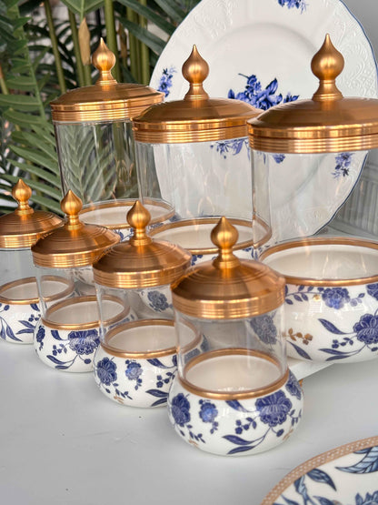 طقم علب بهارات 7 قطع - SOUQ ALAWANI 