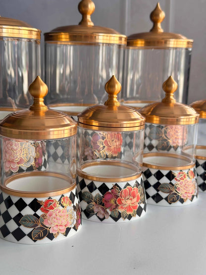 طقم علب بهارات 7 قطع - SOUQ ALAWANI 